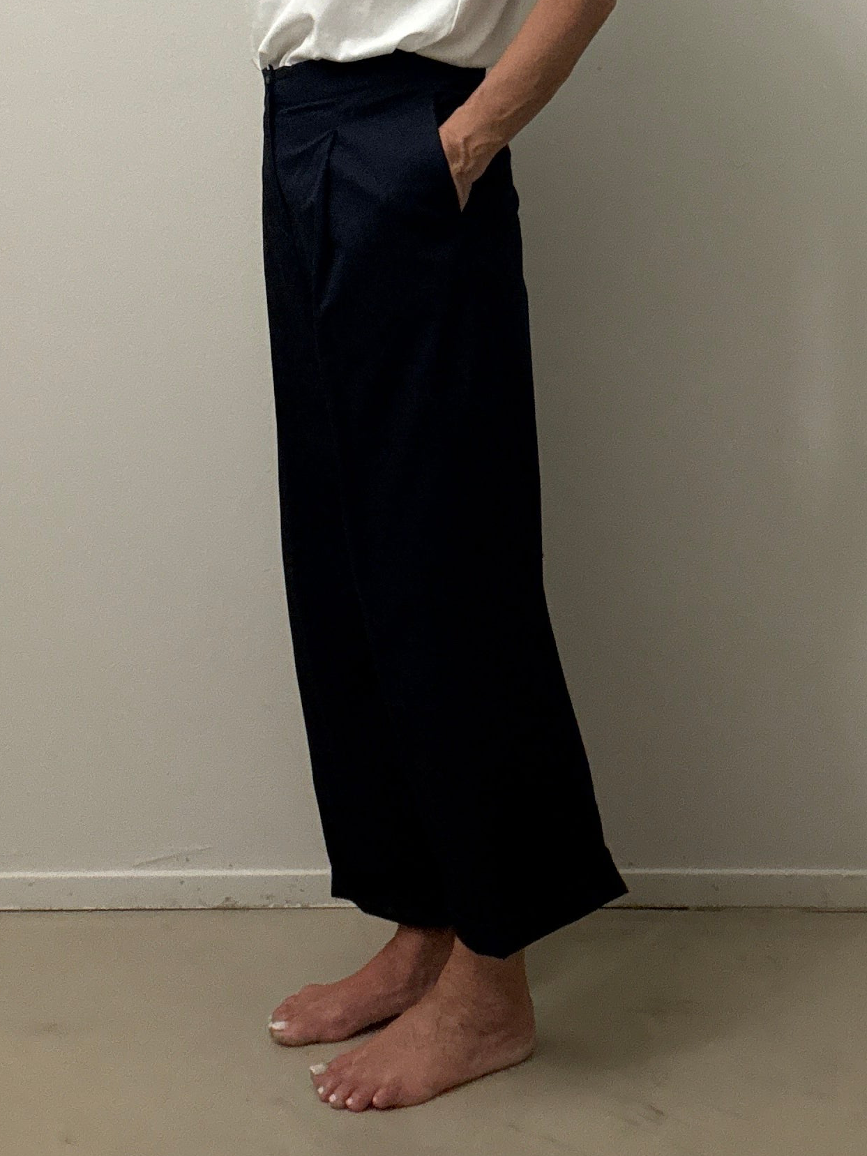 PANTALONE COTONE TENSIONE IN