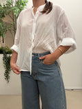 Camicia in mussola di cotone Tensione In