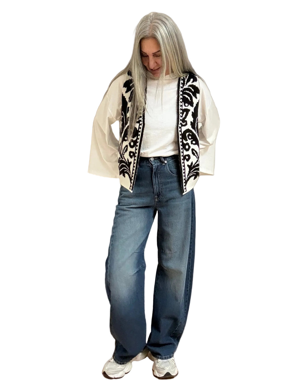 GILET MAGLIA FANTASIA A707 PLEASE