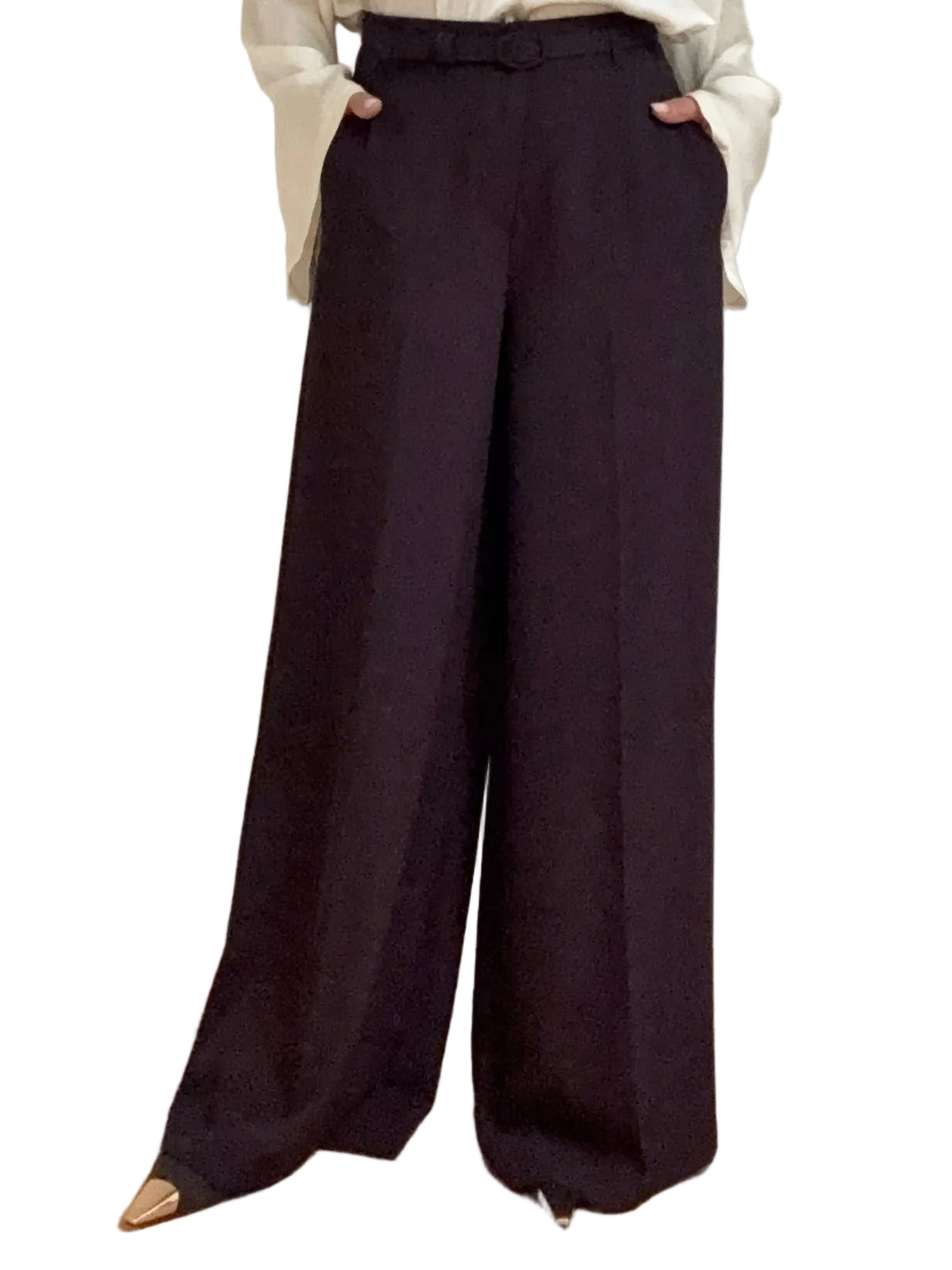 PANTALONE PALAZZO POLIVISCOSA IMPERIAL