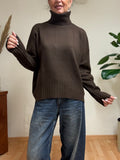 MAGLIA OVER COLLO ALTO VICOLO 7070