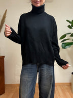 MAGLIA OVER COLLO ALTO VICOLO 7070
