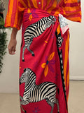 Gonna lunga zebra/riga 39936 Tensione in