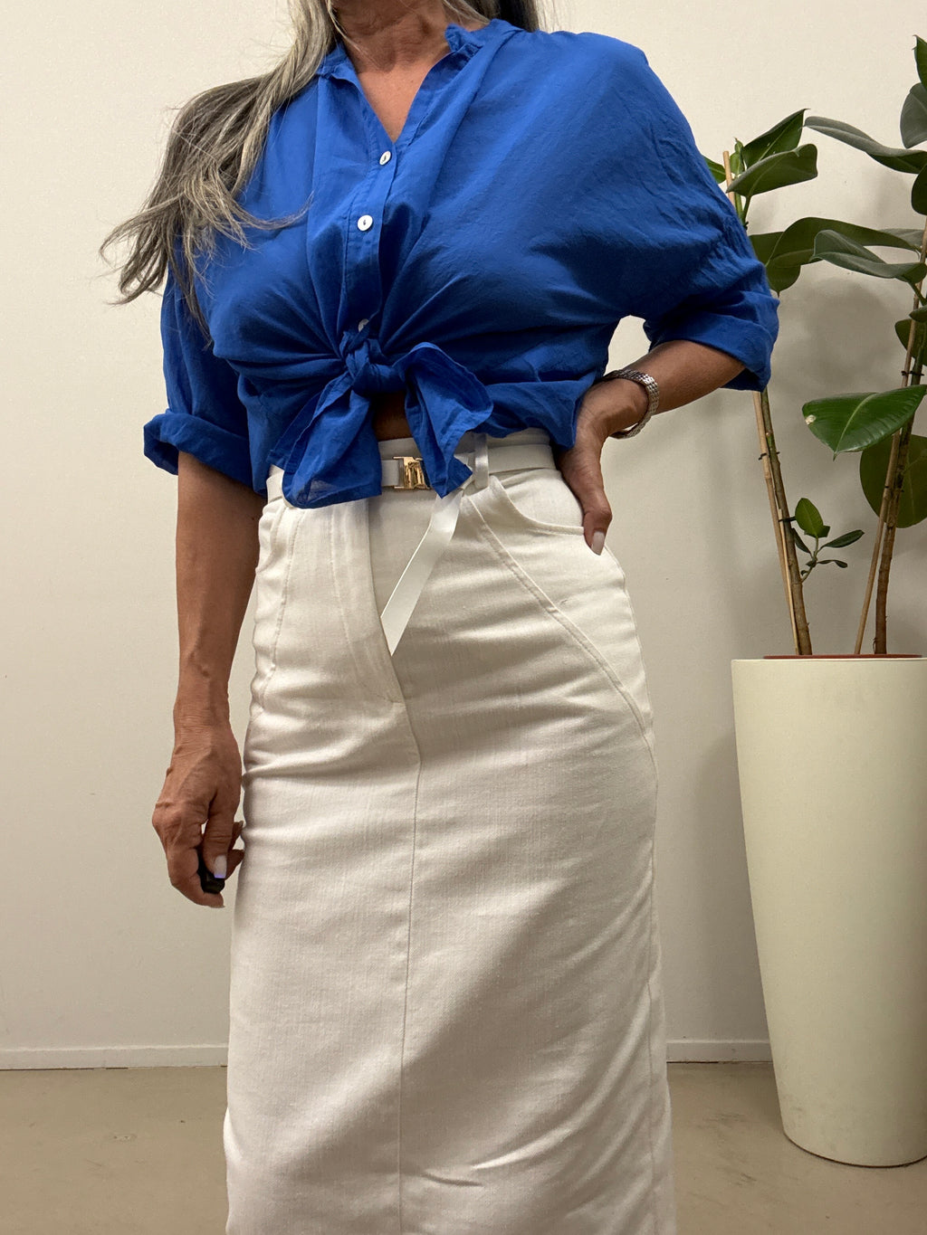 Camicia in mussola Have One