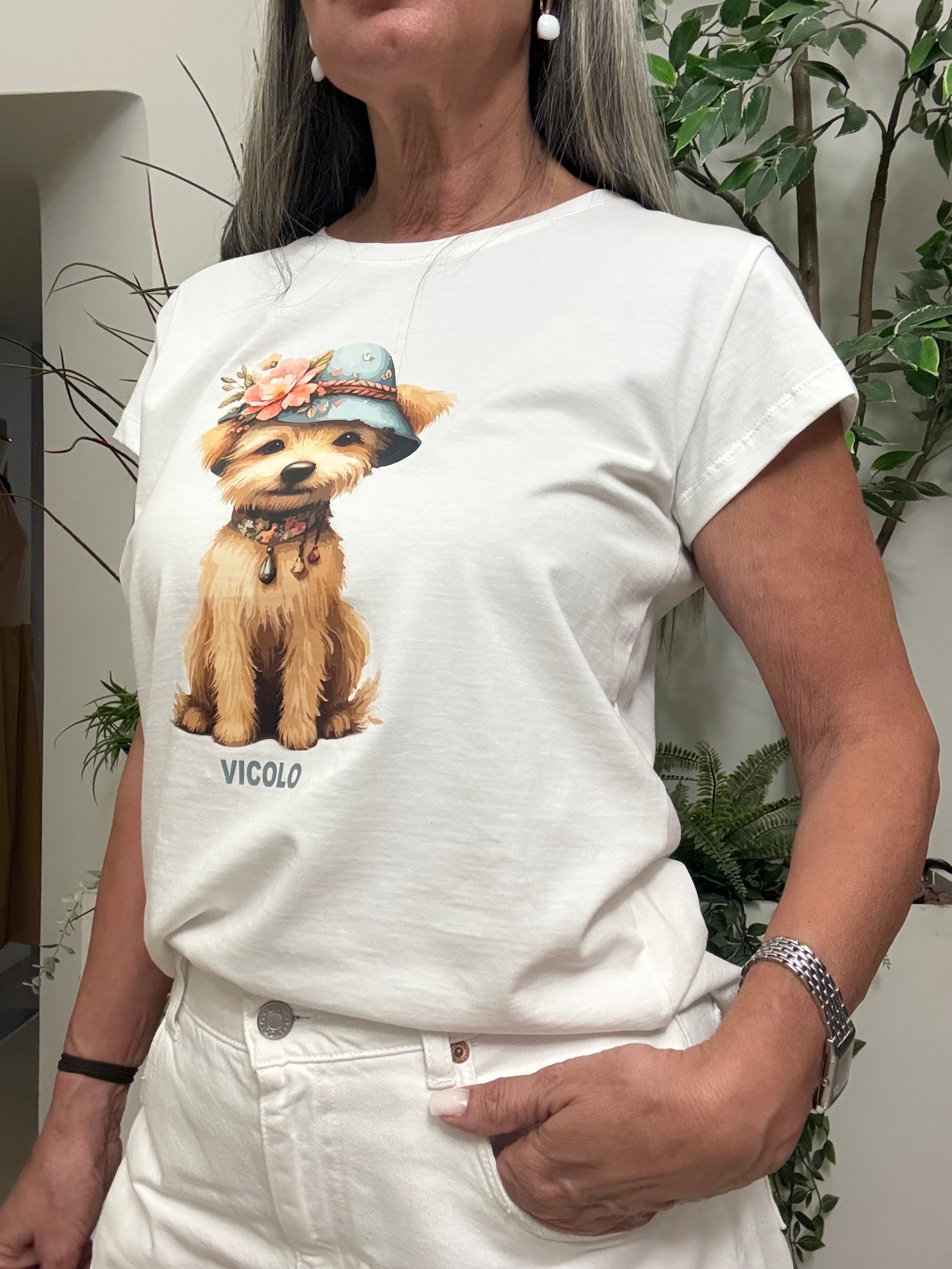 T-SHIRT MALTIPOO VICOLO