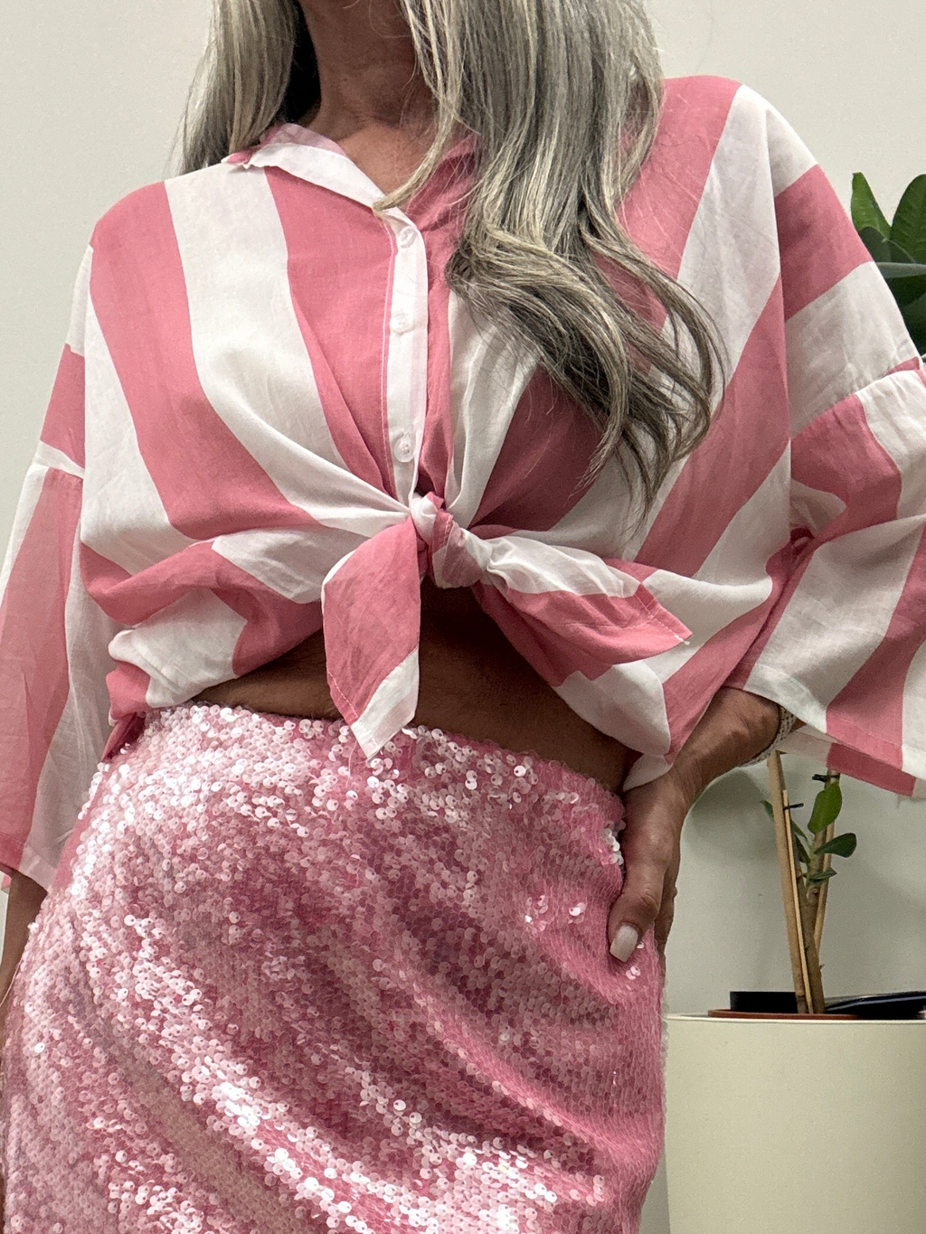 260480 camicia righe Tensione In