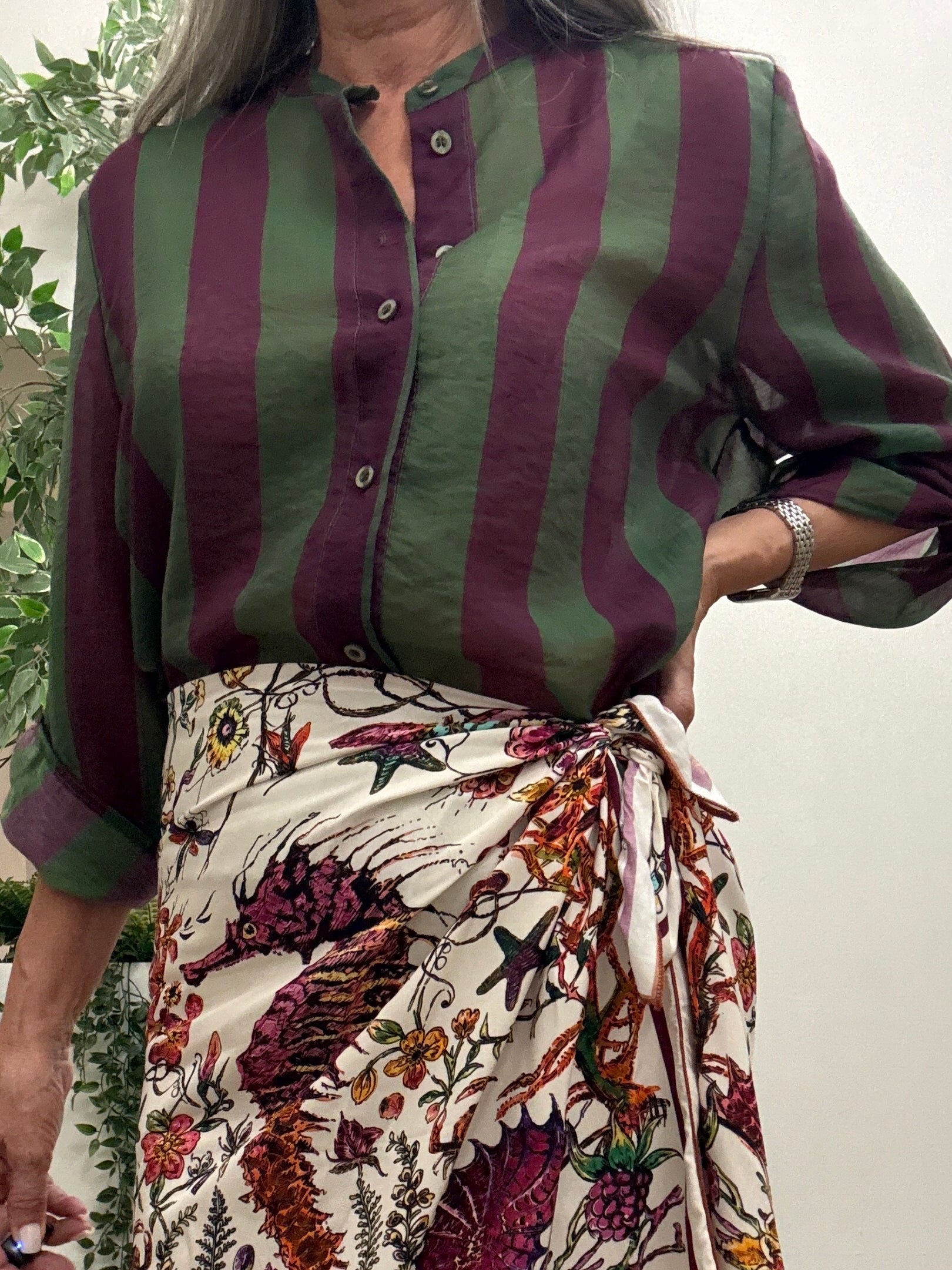 Camicia riga scatola  Q422
