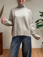 MAGLIA OVER COLLO ALTO VICOLO 7070
