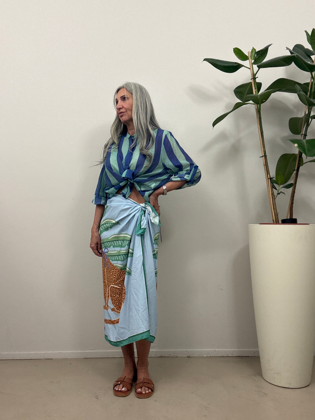 Gonna lunga foulard Have One