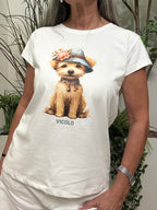 T-SHIRT MALTIPOO VICOLO