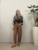 39499 Pantalone balloon riga Tensione In