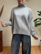 MAGLIA OVER COLLO ALTO VICOLO 7070