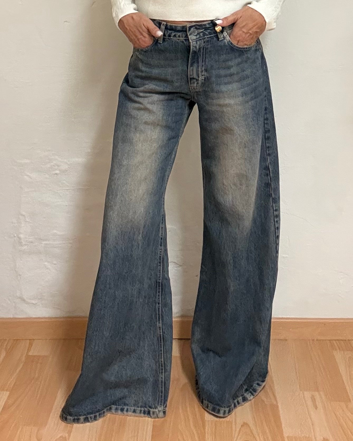 Jeans palazzo Souvenir modello S0052