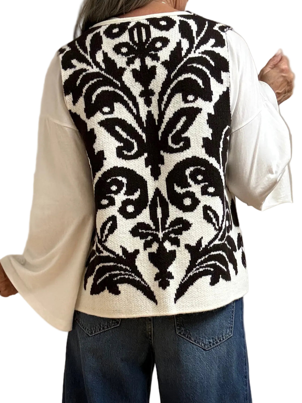 GILET MAGLIA FANTASIA A707 PLEASE