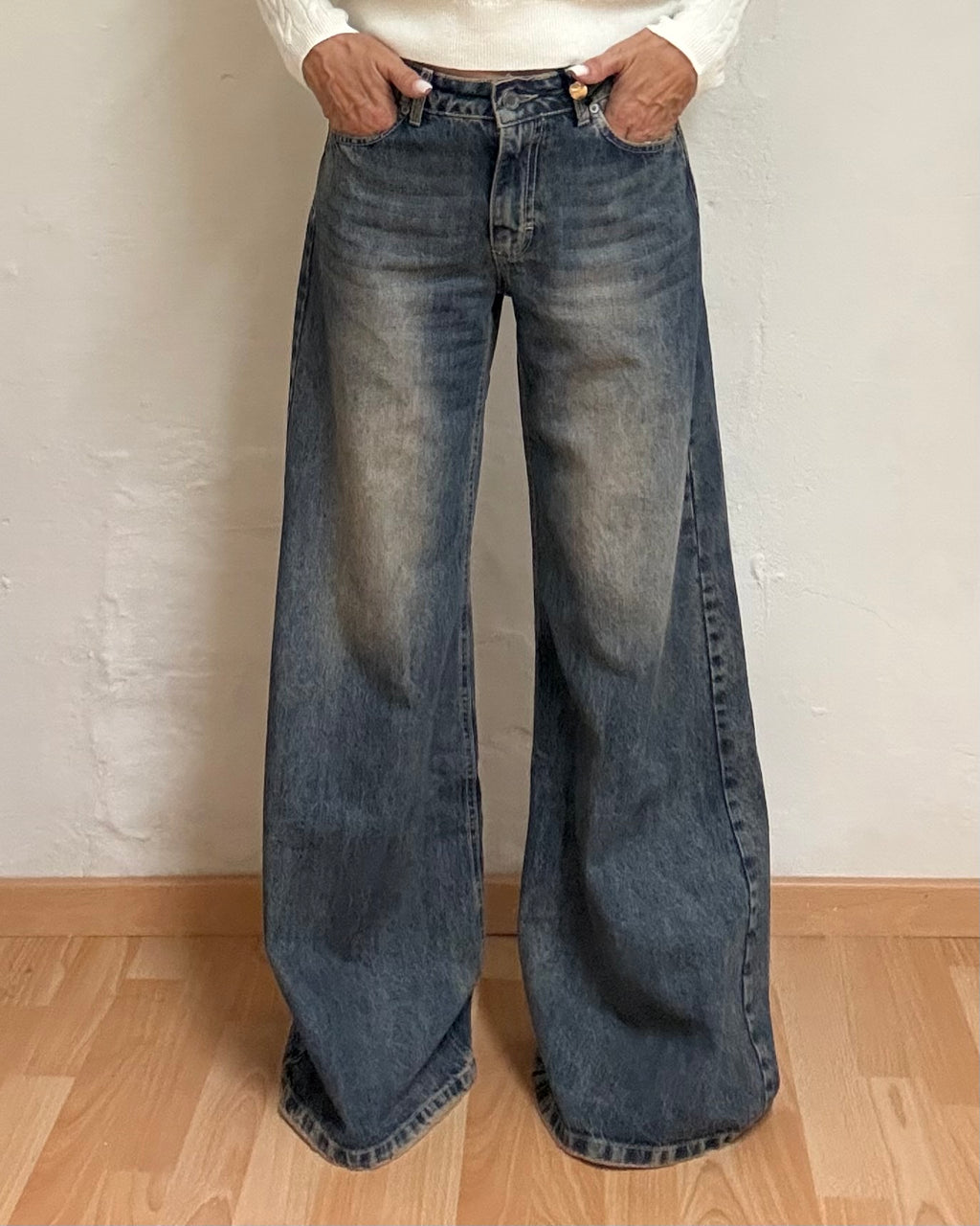 Jeans palazzo Souvenir modello S0052