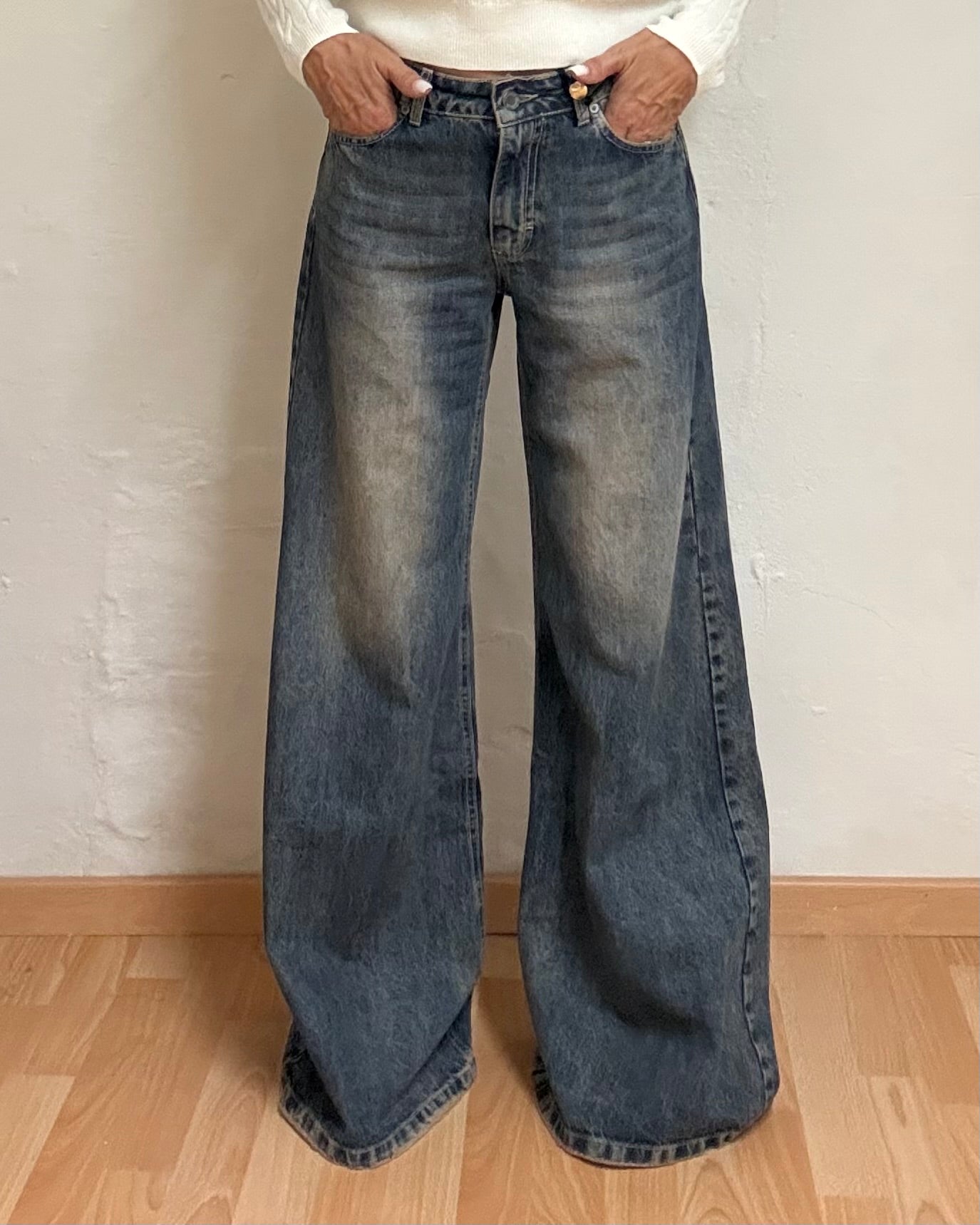 Jeans palazzo Souvenir modello S0052