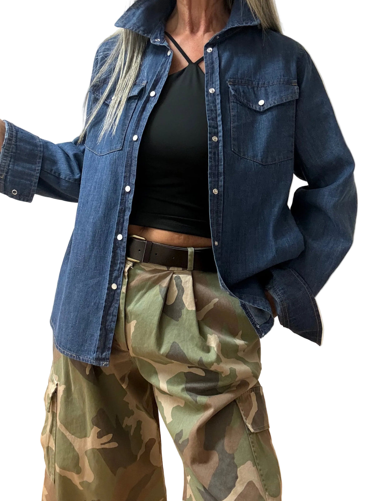 CAMICIA JEANS 5283 VICOLO