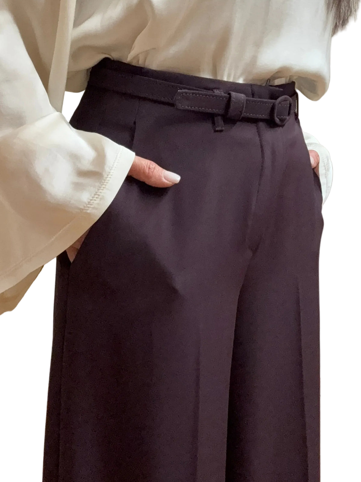 PANTALONE PALAZZO POLIVISCOSA IMPERIAL