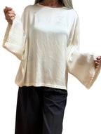 BLUSA MANICA IMBUTO B97Q TENSIONE IN