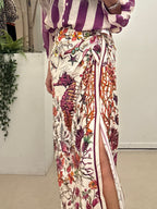 Gonna lunga foulard cavalluccio 260535 Tensione In