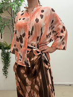 Camicia stampa camouflage 260561 ￼Tensione In