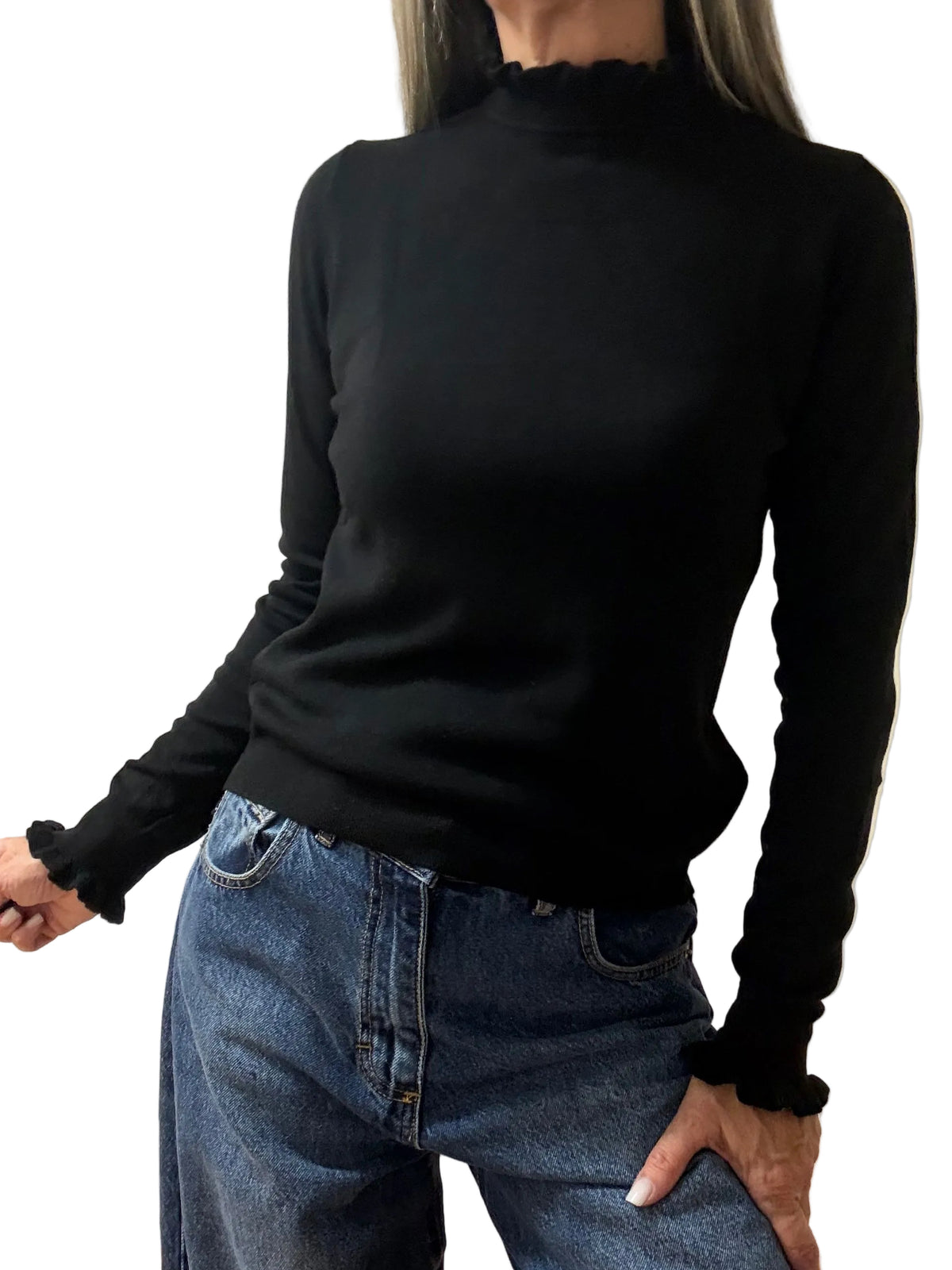 MAGLIA CON ROUCHES R086 HAVEONE