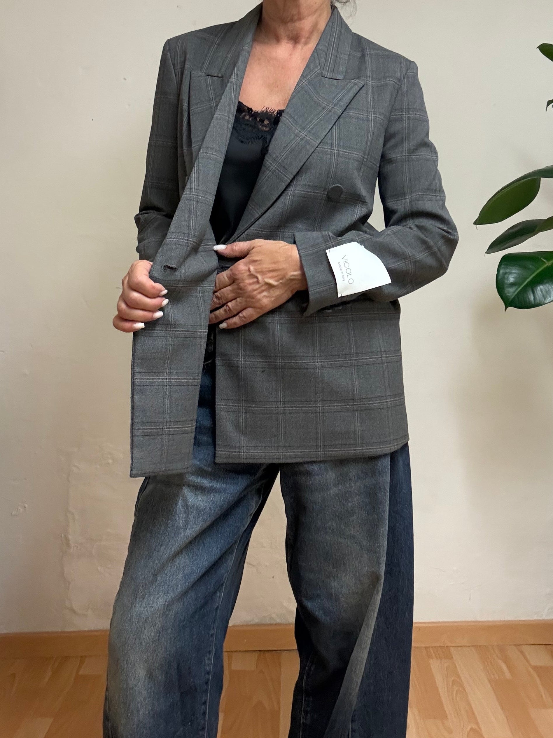 GIACCA CHECK 0422 VICOLO