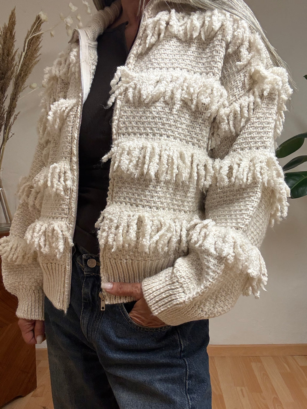 CARDIGAN BOMBER  FRANGETTE HAVEONE