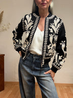 BOMBER RICAMATO 5086 TENSIONE IN