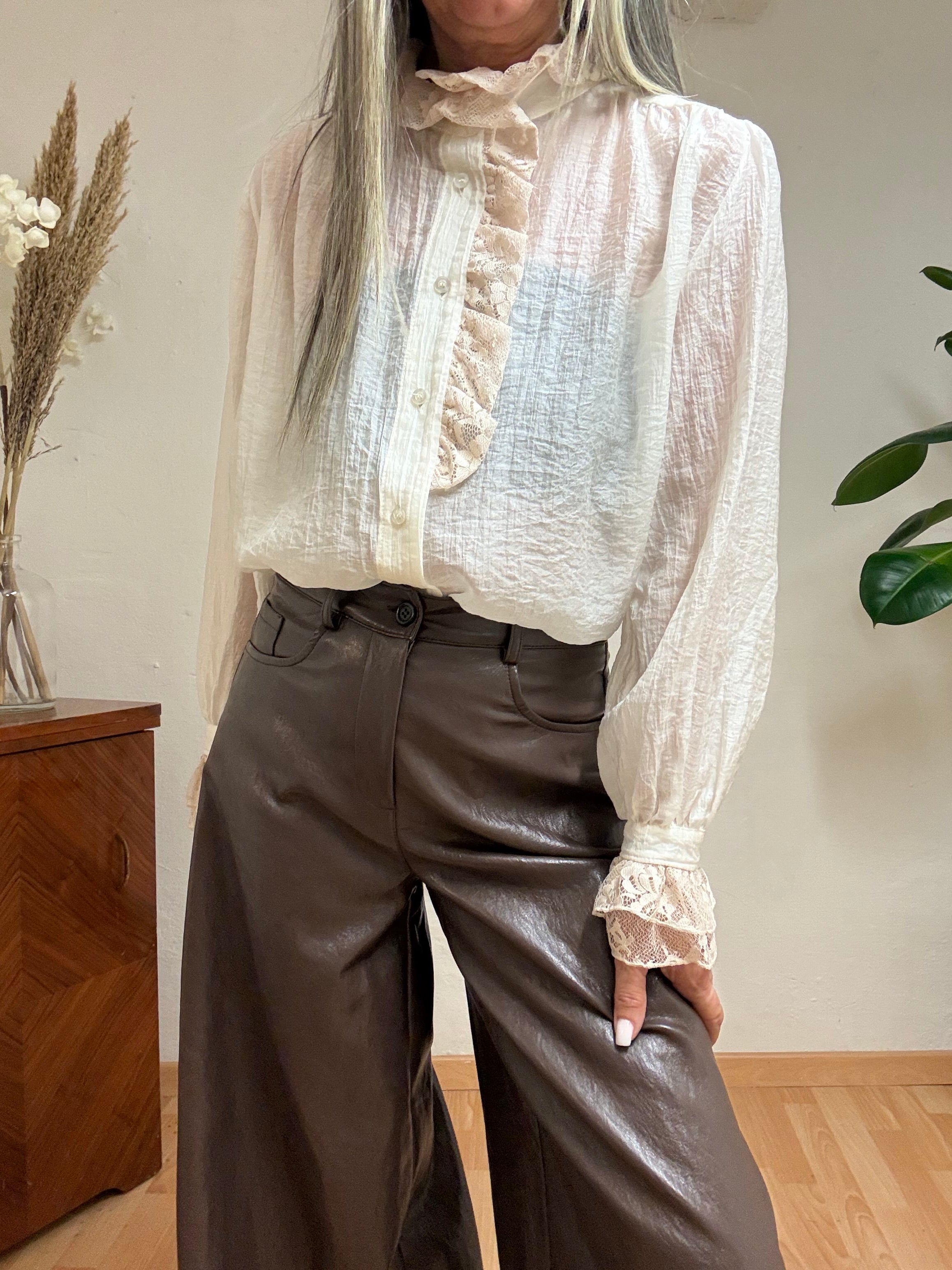 CAMICIA PIZZO R023 HAVEONE