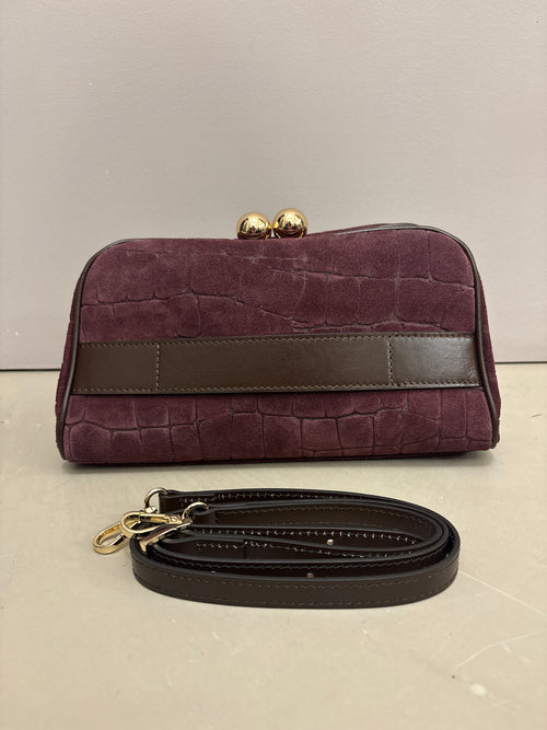 BORSA CLUTCH PELLE