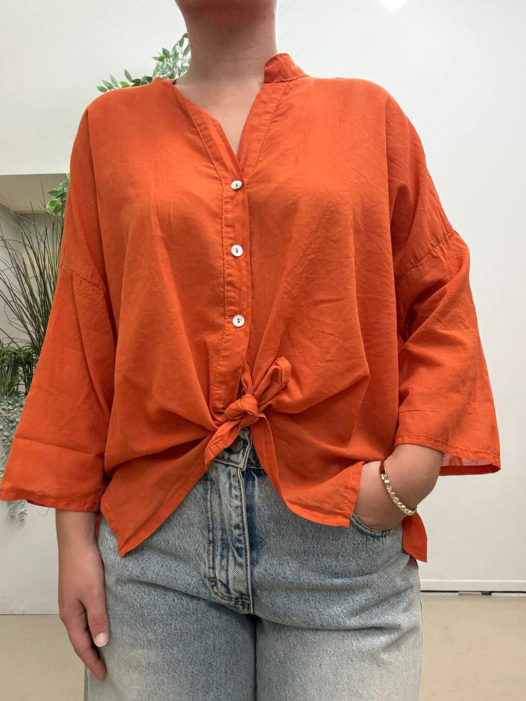 Camicia in mussola Have One Q516