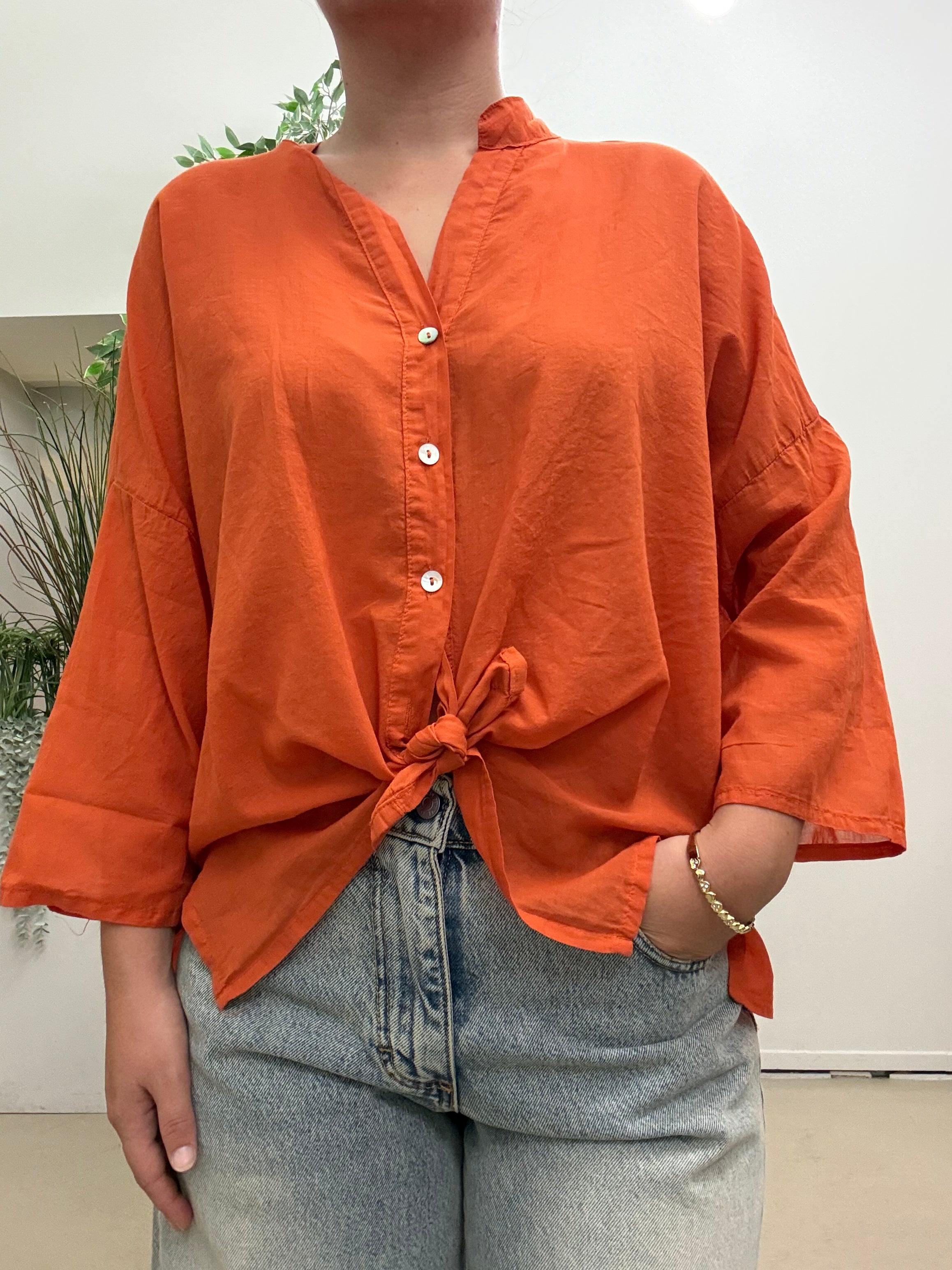 Camicia in mussola Have One Q516