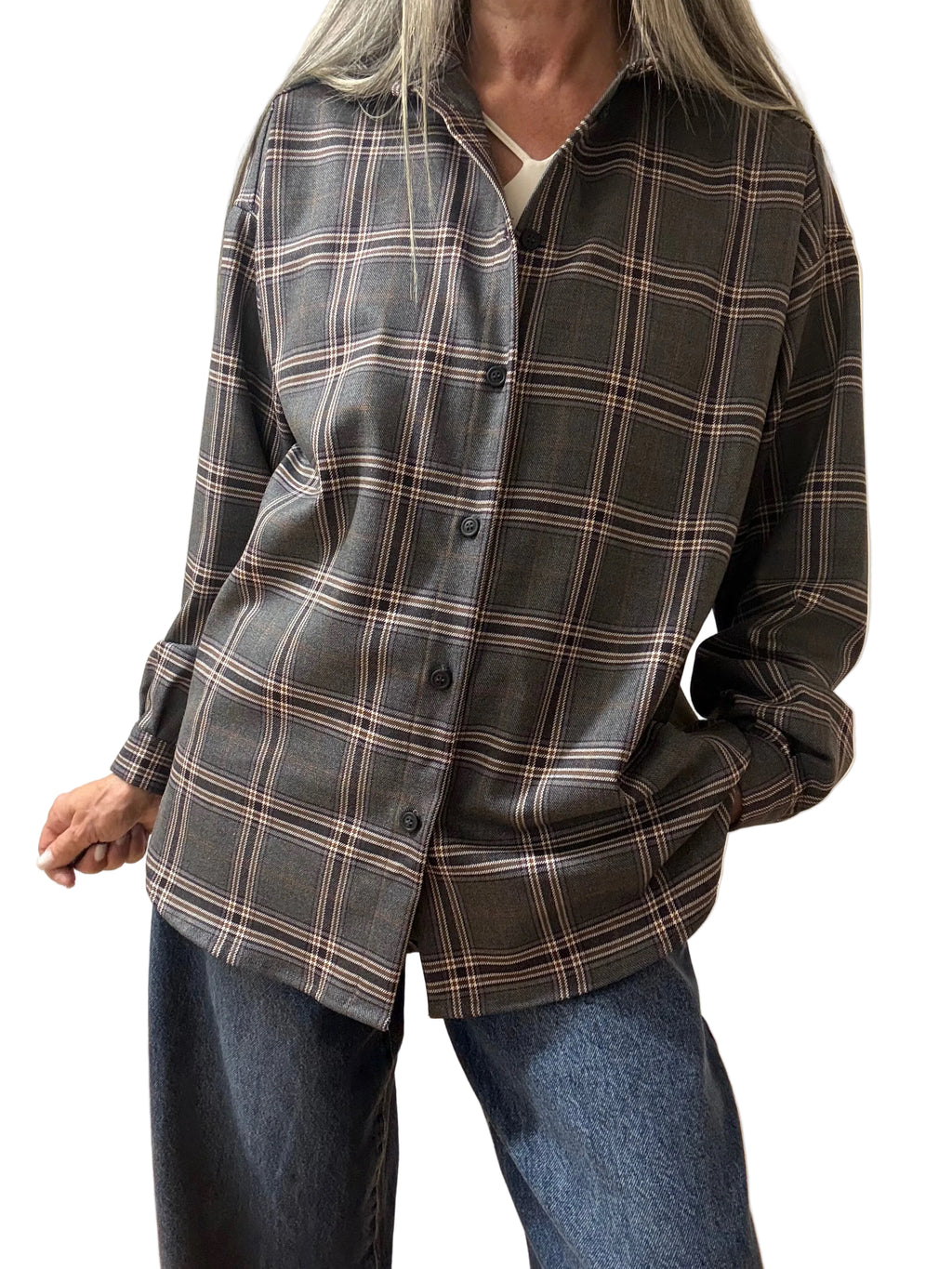 CAMICIA CHECK 40420 TENSIONE IN