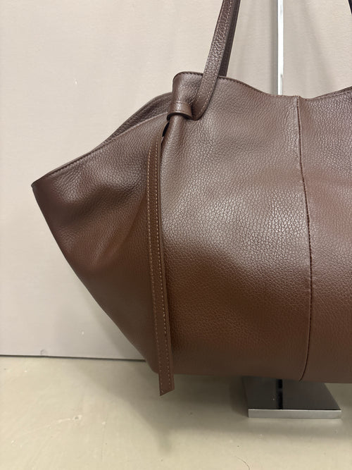 BORSA IN PELLE A TULIPANO