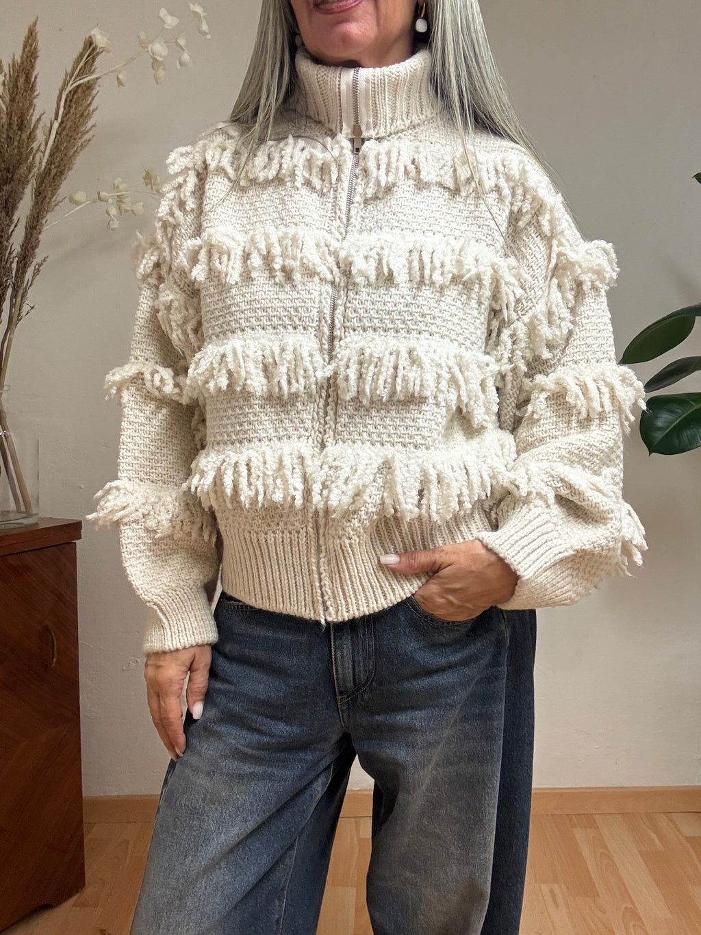 CARDIGAN BOMBER  FRANGETTE HAVEONE