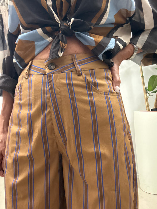 39499 Pantalone balloon riga Tensione In