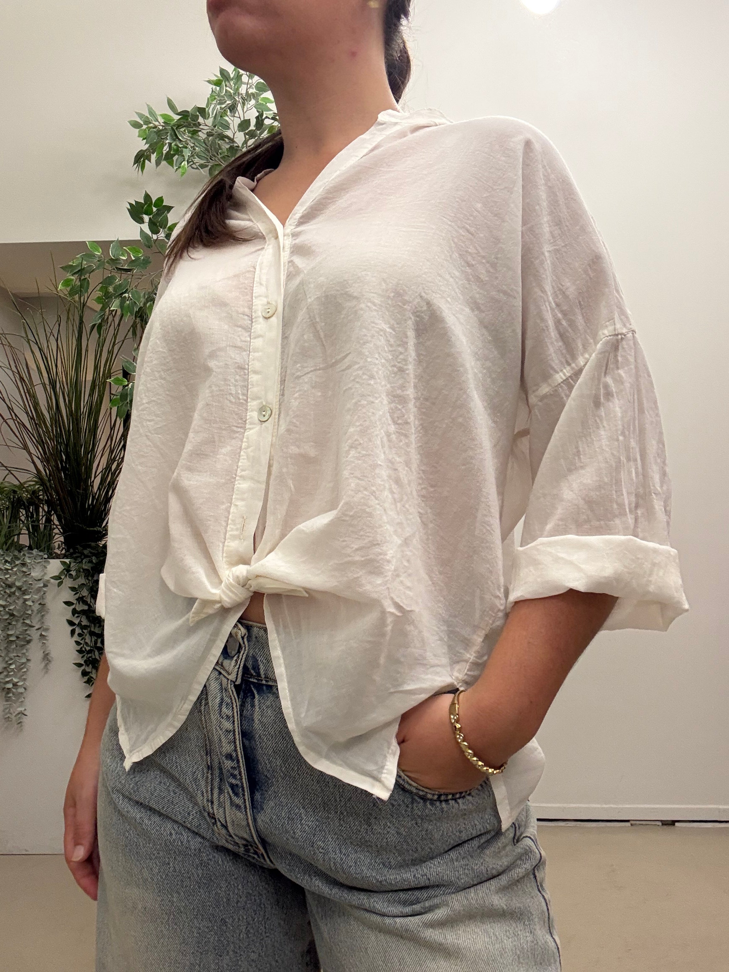 Camicia in mussola Have One Q516