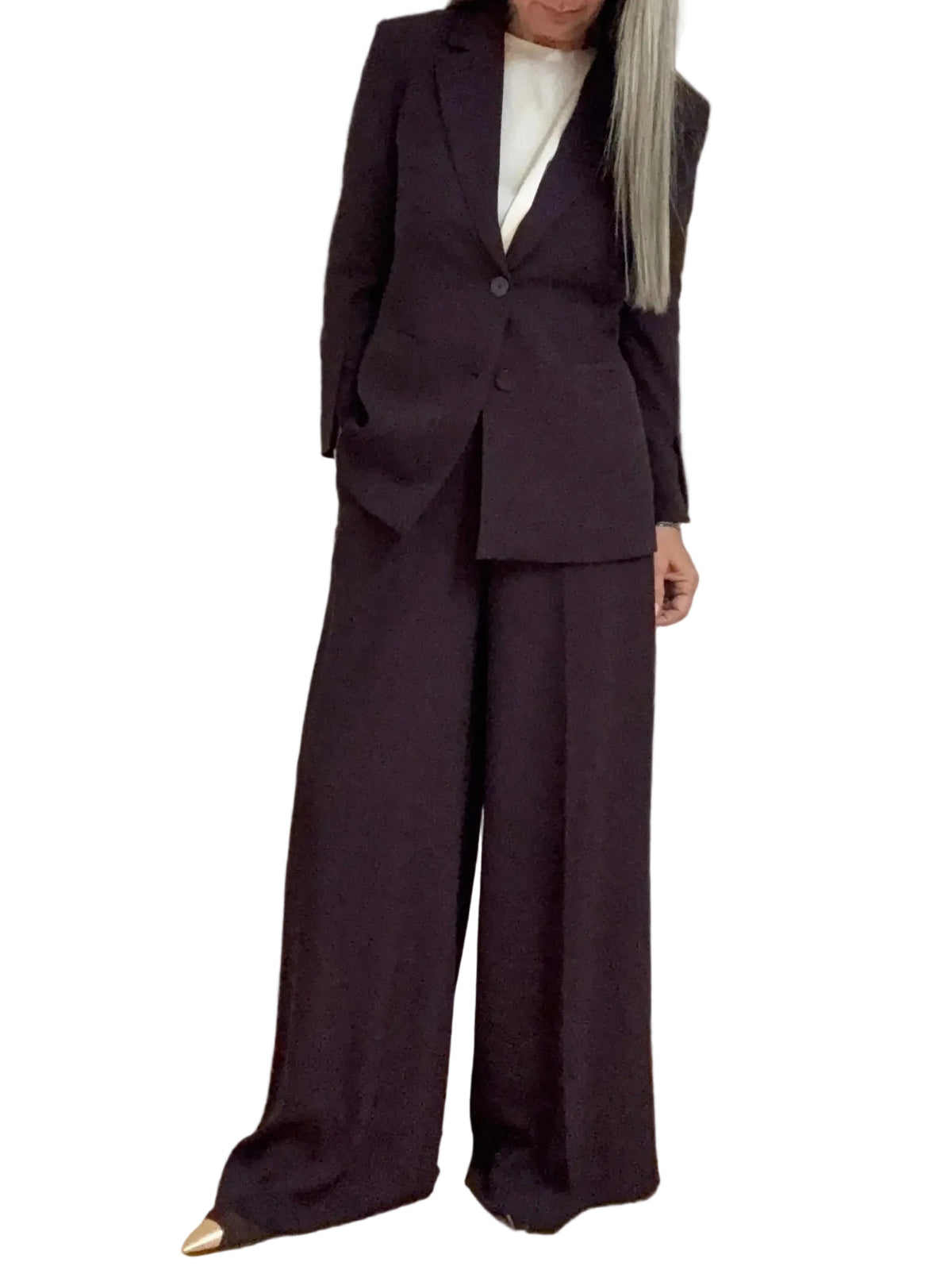 PANTALONE PALAZZO POLIVISCOSA IMPERIAL