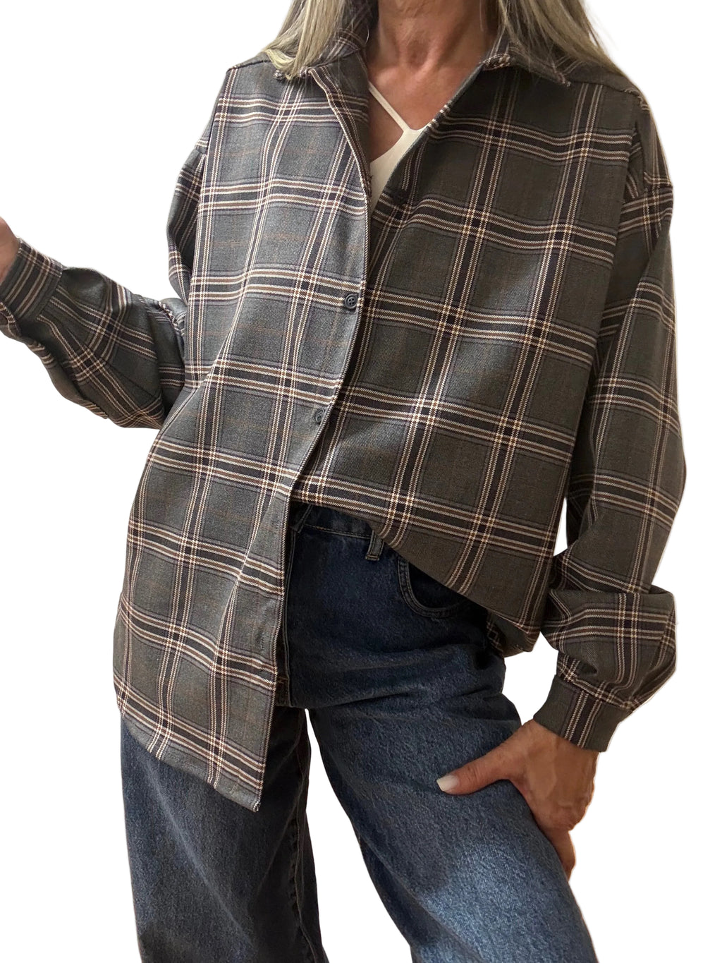CAMICIA CHECK 40420 TENSIONE IN