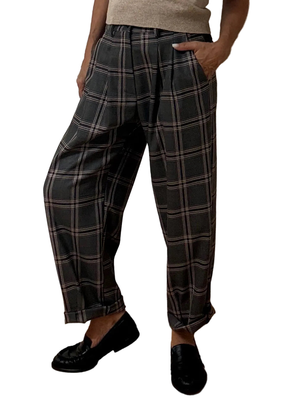 PANTALONE CHECK 40421 TENSIONE IN