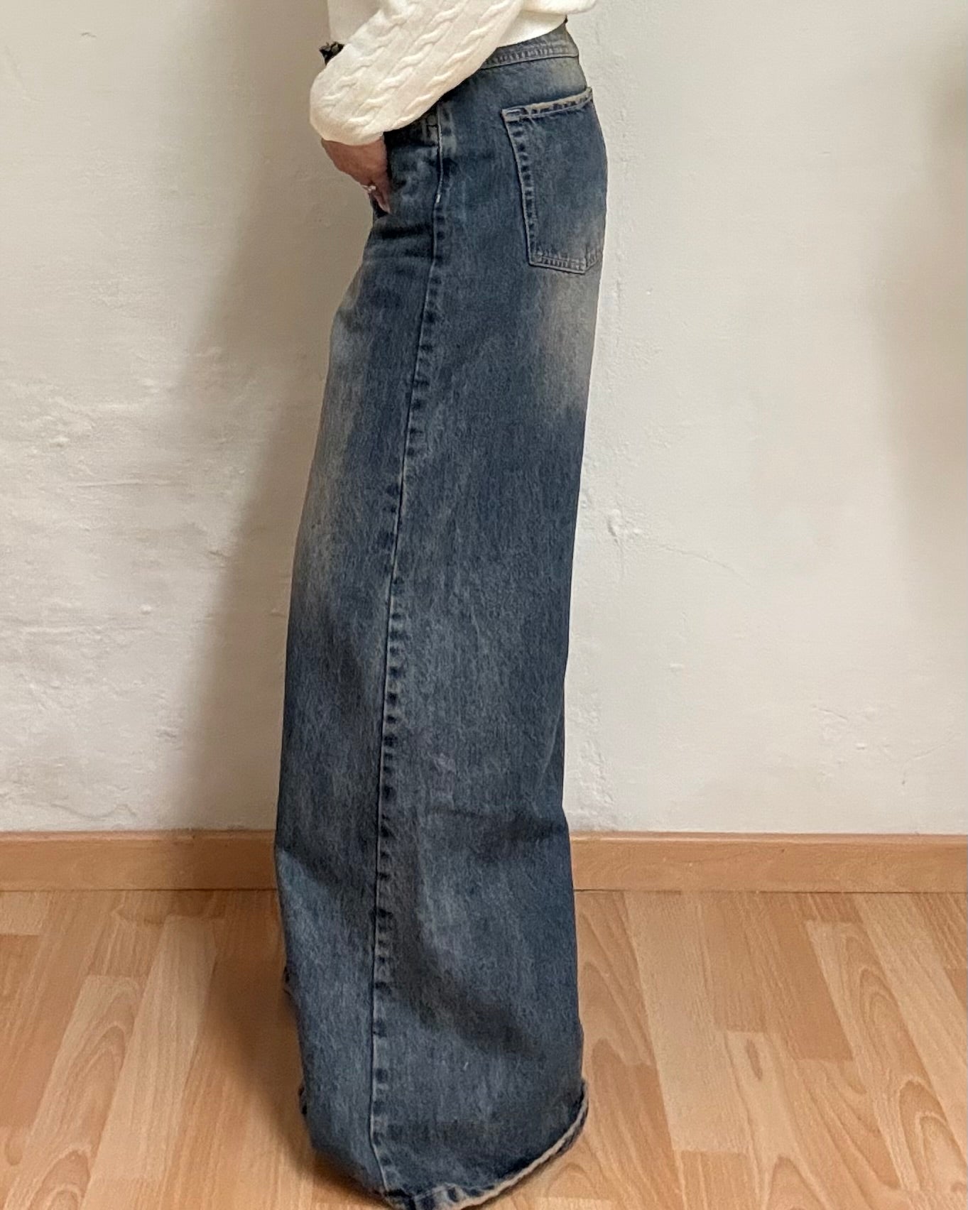 Jeans palazzo Souvenir modello S0052