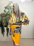 Gonna pareo corta zebra 39926 Tensione In