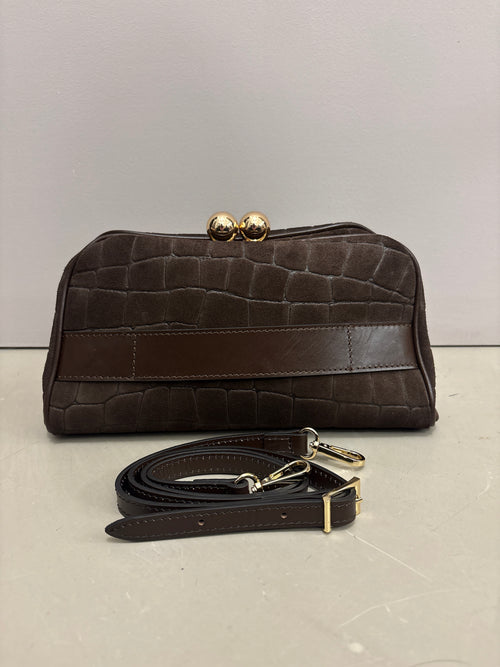 BORSA CLUTCH PELLE