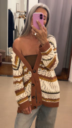 Cardigan Imperial multicolore