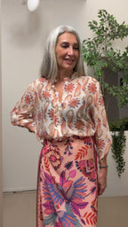 Camicia scatola pappagalli Haveone Q500