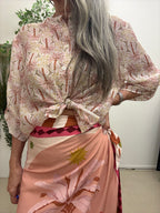 Camicia scatola  palmine rosaHaveone Q508