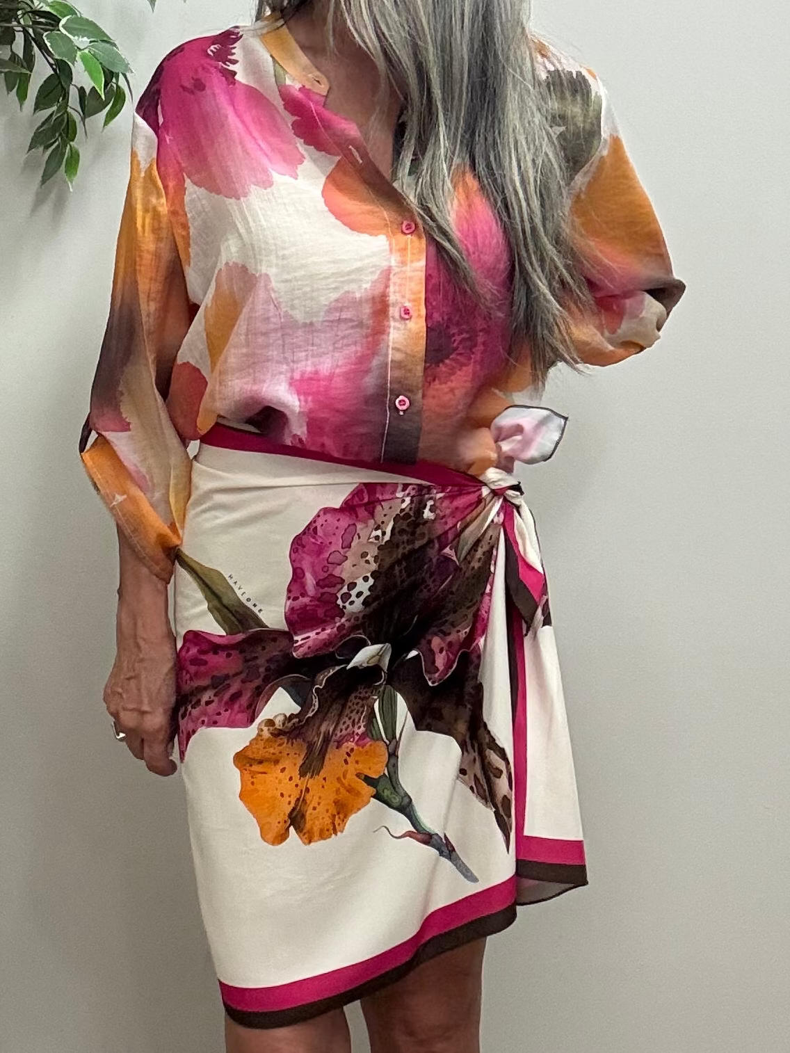 Camicia scatola fiore  Haveone Q503