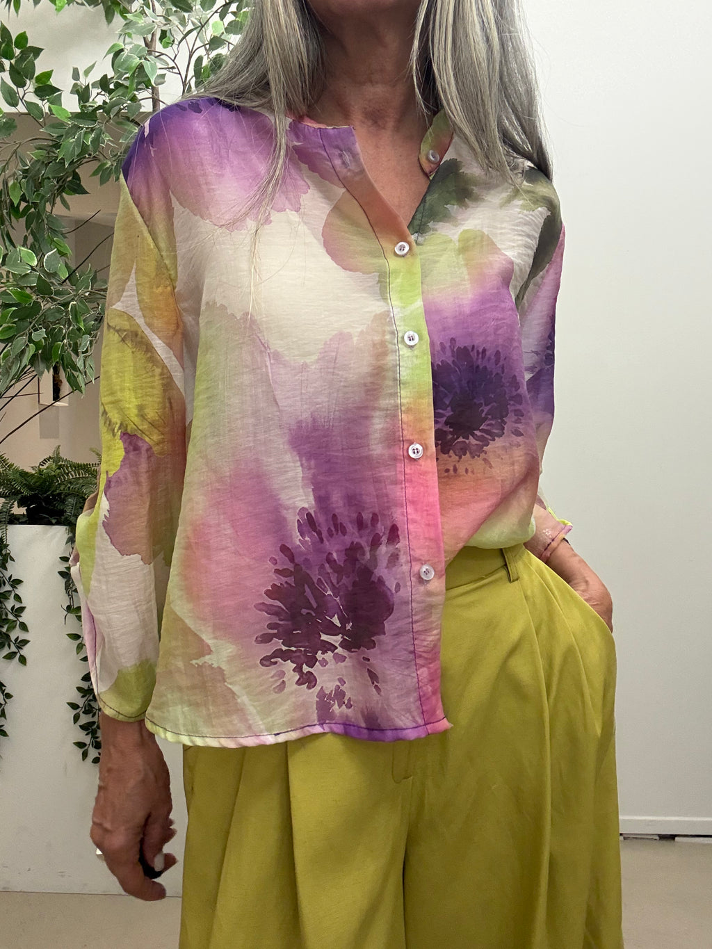 Camicia scatola fiore  Haveone Q503