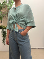 Camicia in mussola di cotone Tensione in 260330